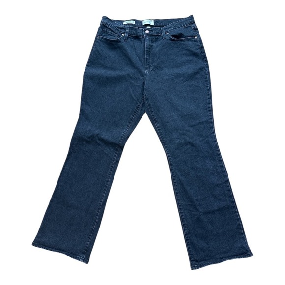 Universal Thread Denim - Universal Thread Women's High Rise Bootcut Jeans Black Size 14 Regular